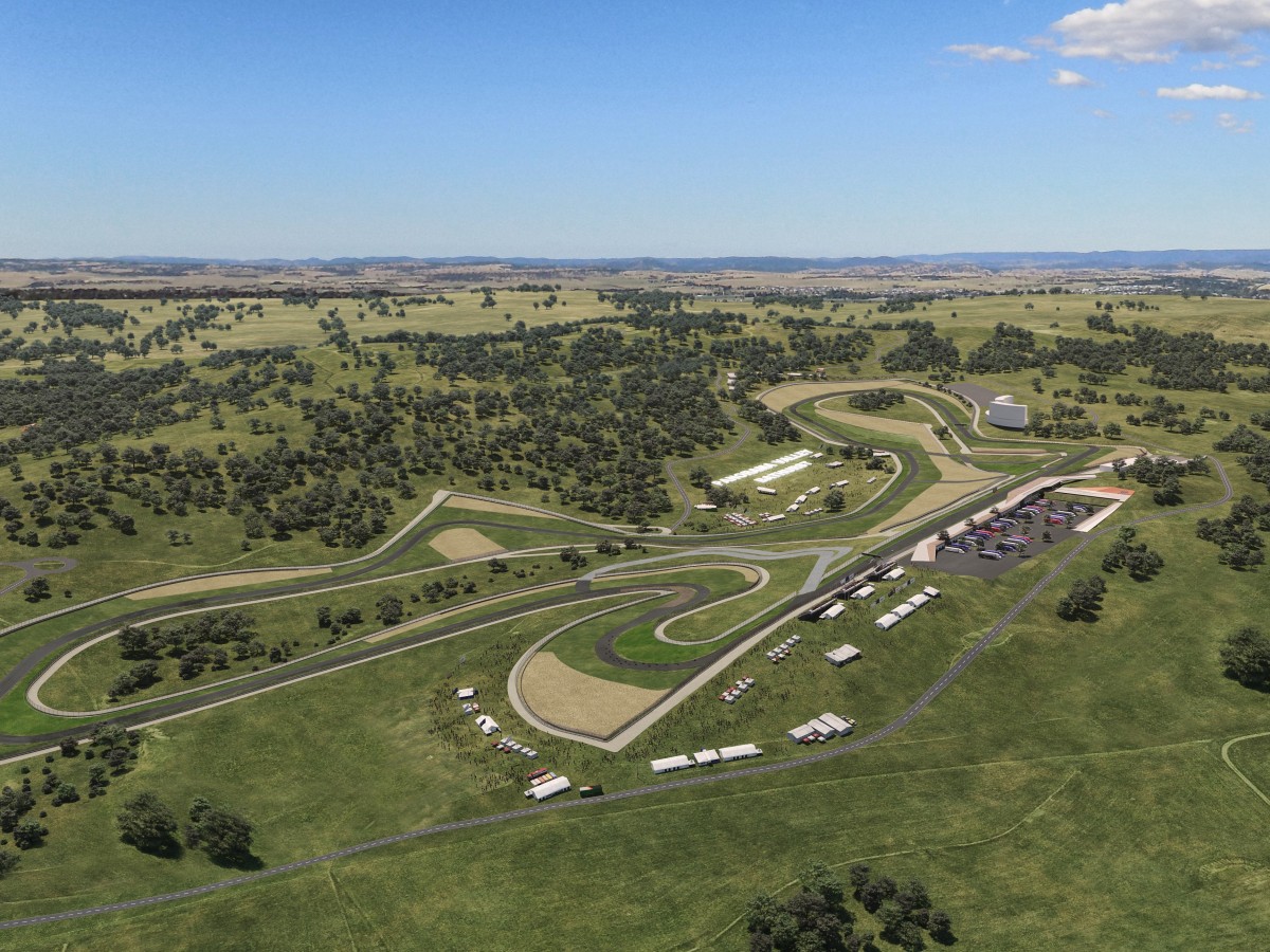 Project: Bathurst second circuit
Role: Pit building & paddock design; Local functional planning
